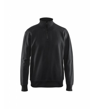 Sweatshirt half zip : Schwarz - 336911589900