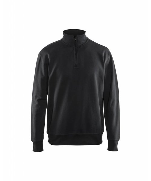 Blaklader - Blåkläder Sweat-shirt col camionneur : Noir - 336911589900