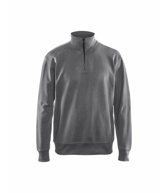 Sweat-shirt col camionneur : Gris - 336911589400