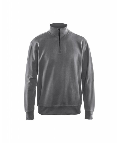 Blaklader - Blåkläder Sweat-shirt col camionneur : Gris - 336911589400