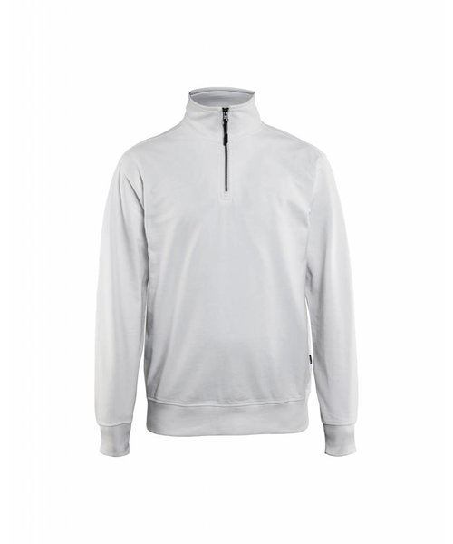 Blaklader - Blåkläder Sweatshirt met 1/2 rits : Wit - 336911581000