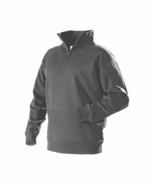 Blaklader - Blåkläder Sweatshirt Jersey (1/2 Rits) : Grijs - 336510489400