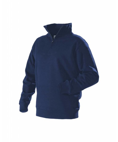 Blaklader - Blåkläder Sweatshirt Jersey (1/2 Rits) : Marineblauw - 336510488800