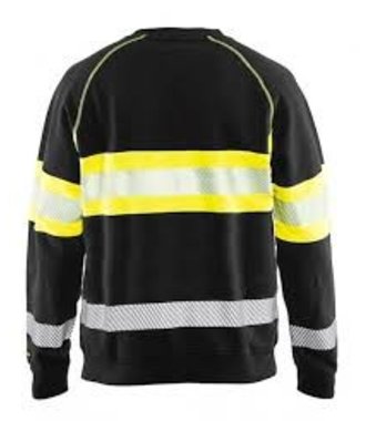 High vis sweatshirt klasse 1 : Zwart/Geel - 335911589933