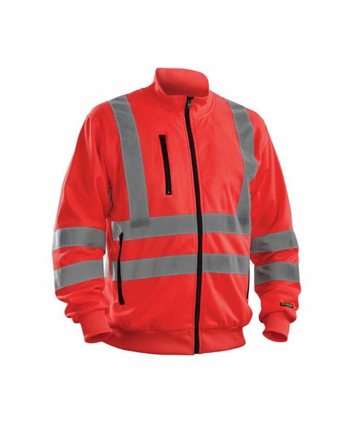 Blaklader - Blåkläder Sweatshirt Haute-Visibilité : Rouge highviz - 335819745500