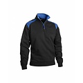 Blaklader - Blåkläder Half-zip 2-tone : Black/Cornflower blue - 335311589985