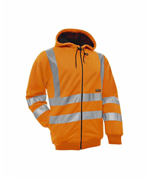 Blaklader - Blåkläder Sweatshirt à capuche HV : Orange - 334619745300