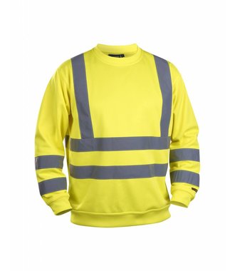 Sweatshirt High vis : Geel - 334119743300