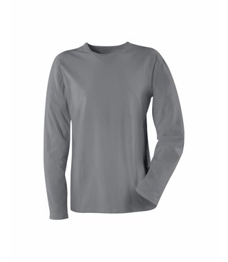 Langarm-T-Shirt : Grau - 331410329400