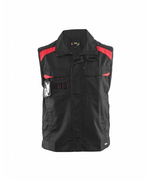 Blaklader - Blåkläder Gilet sans manches Industrie : Noir/Rouge - 316418009956