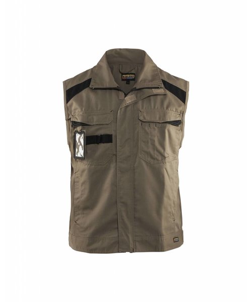 Blaklader - Blåkläder Gilet sans manches Industrie : Beige/Noir - 316418002499