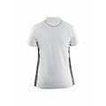 Blaklader - Blåkläder Poloshirt Dames : Wit/Grijs - 339010501094