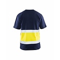 Blaklader - Blåkläder Hi-vis Tshirt class 1 : Marineblau/Gelb - 338710308833