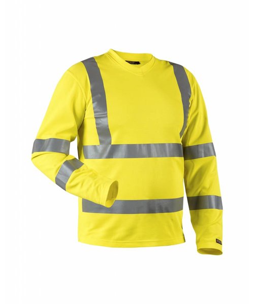 Blaklader - Blåkläder High Vis / UPF 50+ Langarm Shirt Kl. 3 : Gelb - 338110703300