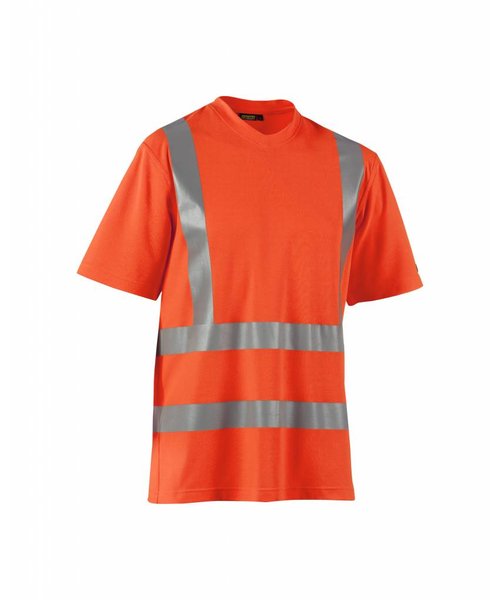 Blaklader - Blåkläder High Vis / UPF 50+ T-Shirt Kl. 3 : Orange - 338010705300