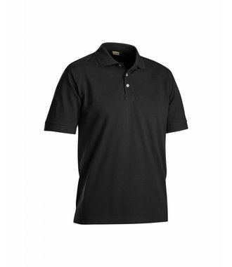 Polo Piqué 2 couleurs : Noir - 332410509900