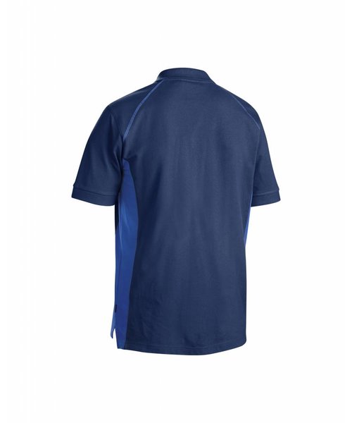 Blaklader - Blåkläder Piqué Polo  : Marineblauw/Korenblauw - 332410508985