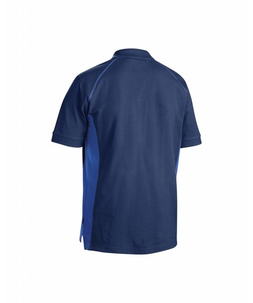 Blaklader - Blåkläder Polo-Shirt 2 farbig : Marineblau/Kornblau - 332410508985