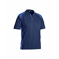 Blaklader - Blåkläder Polo-Shirt 2 farbig : Marineblau/Kornblau - 332410508985