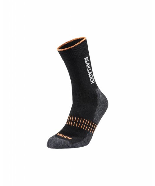 Blaklader - Blåkläder Warm sock : Black / NEON Orange - 219210959966