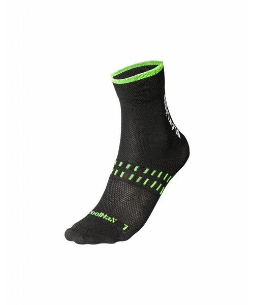 Blaklader - Blåkläder Functional sock DRY : Black/NEON Green - 219010939964