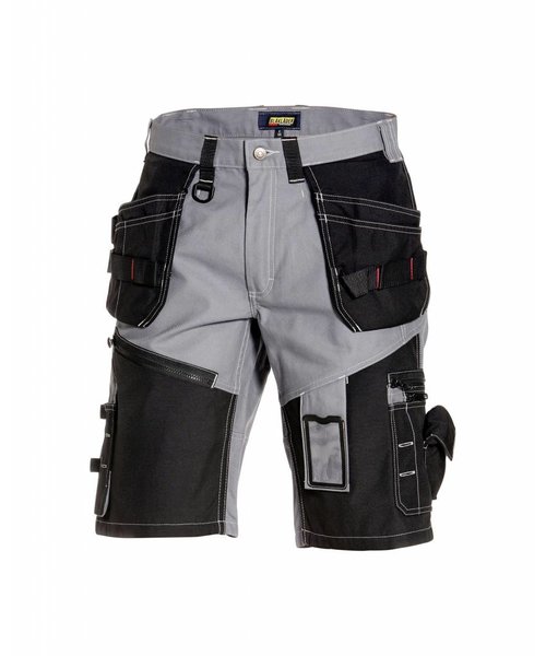 Blaklader - Blåkläder Handwerker-Shorts X1500 : Grau/Schwarz - 150213709499