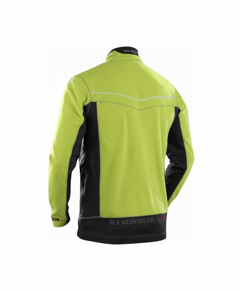 Blaklader - Blåkläder Micro fleece jacket : Lime/Back - 499710104399