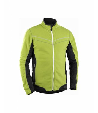 Micro fleece jacket : Lime/Back - 499710104399