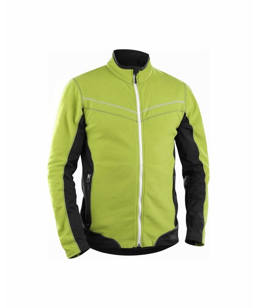 Blaklader - Blåkläder Micro fleece jack : Lime/Back - 499710104399