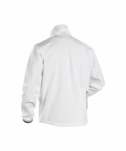 Blaklader - Blåkläder Light Softshell Jack : Wit/Grijs - 495225181094