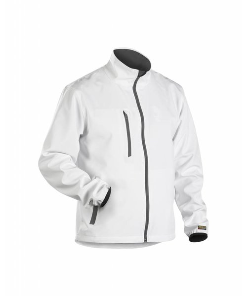 Blaklader - Blåkläder Light Soft shell Jacket White/Grey