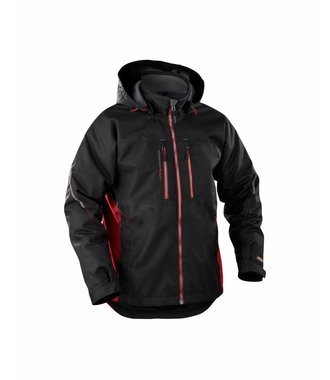 Functional jacket : Noir/Rouge fluo - 489019779955