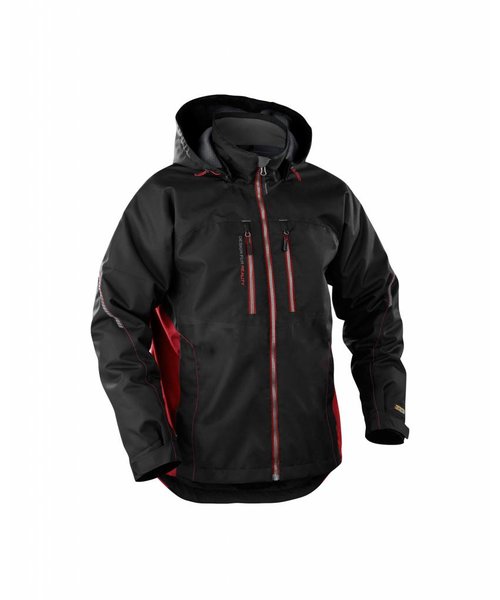 Blaklader - Blåkläder Functional jacket : Noir/Rouge fluo - 489019779955