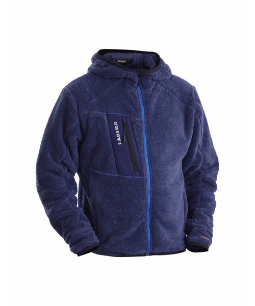 Blaklader - Blåkläder Faserpelz Jacke : Marineblau/Kornblau - 486325028985