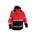 Blaklader - Blåkläder Hi-vis shell jacket : High Vis Rot/Schwarz - 498719875599