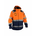 Blaklader - Blåkläder Hi-vis shell jacket : Orange/Marine - 498719875389