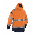 Blaklader - Blåkläder Hi-vis shell jacket : Orange/Marineblau - 498719875389