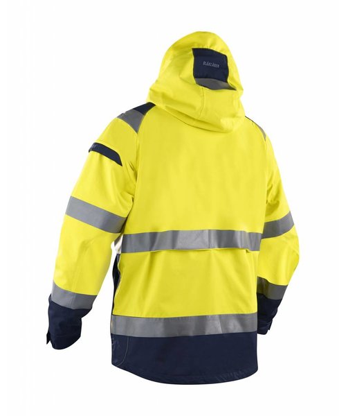 Blaklader - Blåkläder Hi-vis shell jacket : Gelb/Marineblau - 498719873389