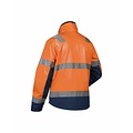 Blaklader - Blåkläder Veste Softshell Haute-Visibilité : Orange/Marine - 490025175389