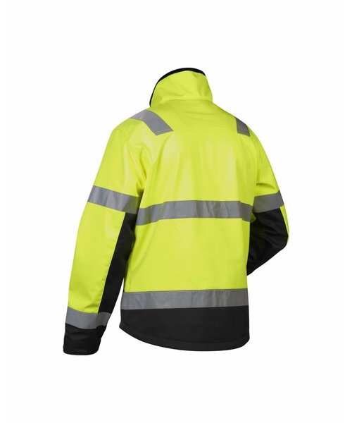 Blaklader - Blåkläder Veste Softshell Haute-Visibilité : Jaune/Noir - 490025173399