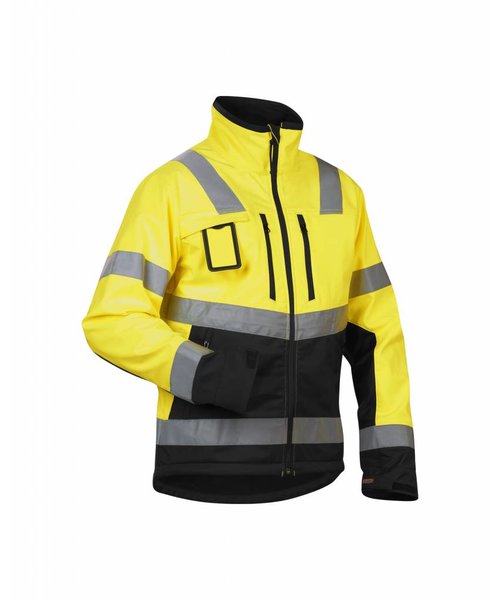 Blaklader - Blåkläder Jas Softshell High vis : Geel/Zwart - 490025173399