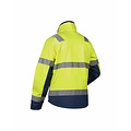 Blaklader - Blåkläder High Vis Softshelljacke Kl. 2 : Gelb/Marineblau - 490025173389