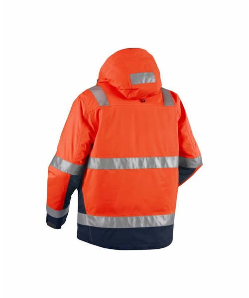 Blaklader - Blåkläder High Vis Winter Bundjacke Kl. 3 : Orange/Marineblau - 487019875389