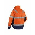 Blaklader - Blåkläder Veste Haute-Visibilité Hiver : Orange/Marine - 486218115389
