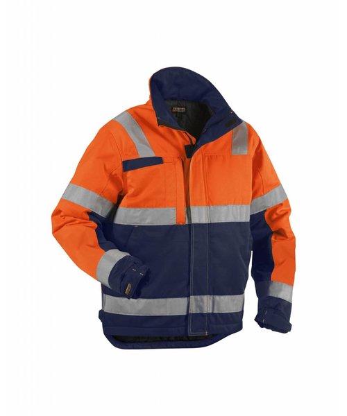 Blaklader - Blåkläder HIGH VIS Winterjacke Kl. 3 : Orange/Marineblau - 486218115389