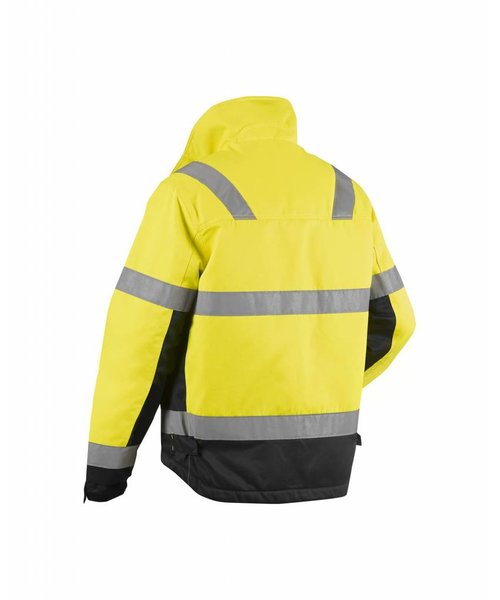 Blaklader - Blåkläder Veste Haute-Visibilité Hiver : Jaune/Noir - 486218113399