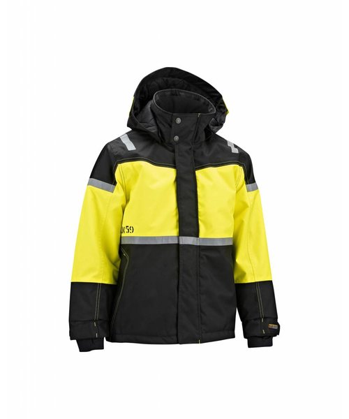 Blaklader - Blåkläder Kinder Winterjacke : Schwarz/Gelb - 485819779933