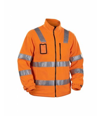 Fleece Jacket High Visibility Orange
