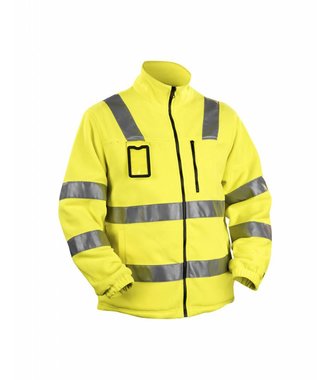 Fleece Jacket High Visibility Yellow