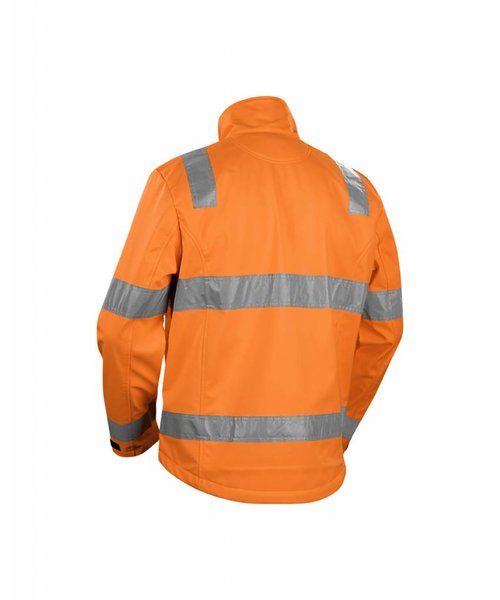 Blaklader - Blåkläder High Vis Softshell Jacke Kl. 3 : Orange - 483825175300